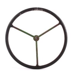 Antique John Deere Tractor Steering Wheel