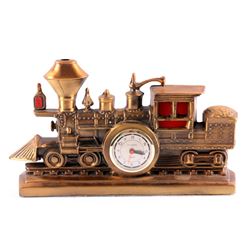 Sarsparilla Lighted Train Clock