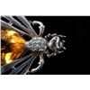 Image 9 : Reja Art Deco Sterling & Gold Citrine Insect Pin