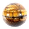Image 3 : Antique Tigers Eye Polished Marble Orb Large