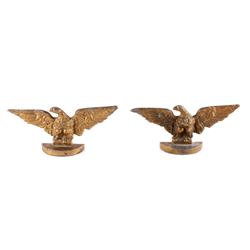 Cast Iron Eagle Bookends