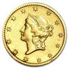 Image 1 : $1 Liberty Head Gold - Type 1 AU ( Minted 1849-1854) Around 160 Years Old