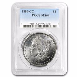 1880-CC Morgan Dollar MS-64 PCGS