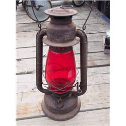 Red Globe Beacon Barn Lantern