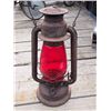 Image 1 : Red Globe Beacon Barn Lantern