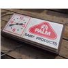 Image 1 : Palm Dairy Product Advertising Clock - Works