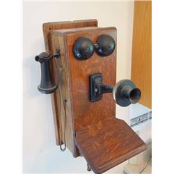 Northern Electric Wall Phone, Complete in Great Condition