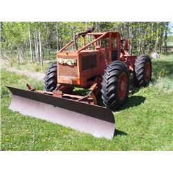 230 A.R. Timber Jack Skidder w/ Choker & Main Lines S# 654998, 12Ft Blade