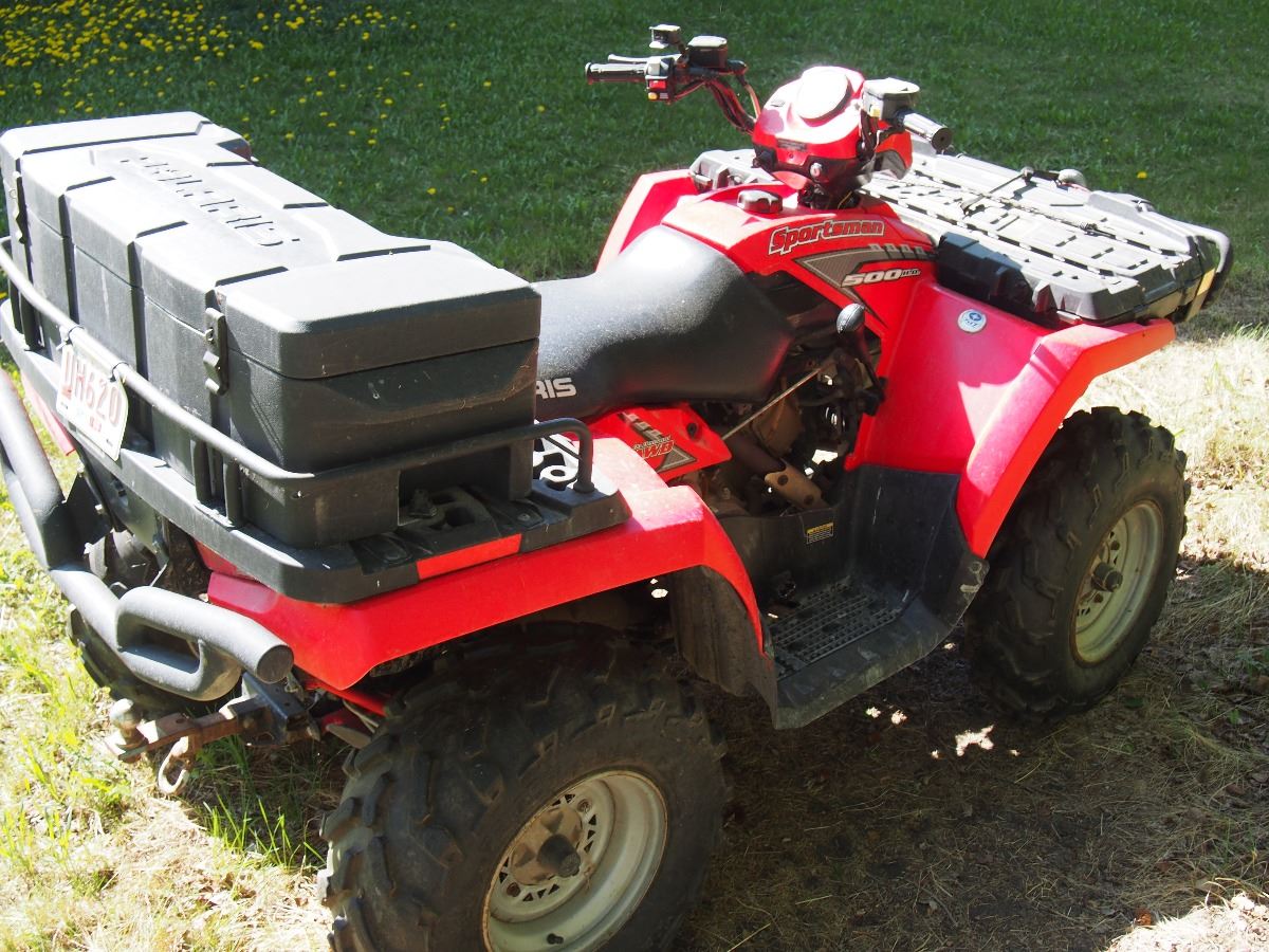 2004 Polaris Sportsman Quad 4x4 AWD on Demand w/ winch S Bodnarus