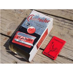 Rare Cigarette Paper Dispenser - Chantecler W/ paper