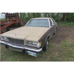 1985 Grand Marquis Mercury 4 door car