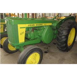1957 John Deere 820 Sn#8202437