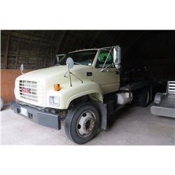 1998 GMC C 5500 Truck with deck