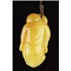 Image 2 : Lustrous Yellow Hardstone Toggle Carved Child