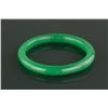 Image 2 : Chinese Green Hardstone Carved Bangle