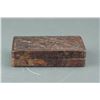 Image 2 : Chinese Old Archaic Brown Hardstone Inkpad w Cover
