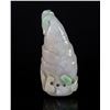 Image 2 : Chinese White Green Jadeite Carved Corn