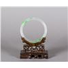Image 2 : Chinese Apple Green and Translucent Jadeite Bangle