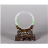 Image 3 : Chinese Apple Green and Translucent Jadeite Bangle