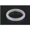 Image 1 : Chinese Lavender Jadeite Carved Bangle