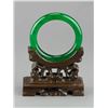 Image 1 : Chinese Emerald Green Jadeite Bangle