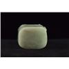 Image 3 : Fine & Beautiful Green Jadeite Fu Dog Seal