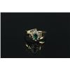 Image 8 : 2 Pc 10K Ring with Diamond & Crystal