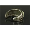 Image 4 : Chinese Silver-tone Bracelet Inlaid w/ Hardstone