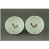 Image 2 : Pair of Ducai Chicken Porcelain Cups Chenghua MK