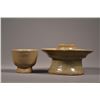 Image 2 : 12th Korean Celadon Porcelain Flared Cup & Saucer