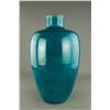 Image 1 : Gilt Turquoise Glazed Porcelain Vase Yongzheng MK