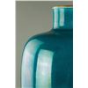 Image 2 : Gilt Turquoise Glazed Porcelain Vase Yongzheng MK