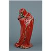 Image 2 : Chinese Copper Red Porcelain Figure