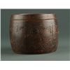 Image 2 : Charming Zisha Drum Form Box Qing Xianfeng MK