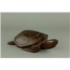 Image 1 : Chinese Huanghuali Wood Carved Turtle