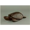Image 3 : Chinese Huanghuali Wood Carved Turtle