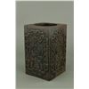 Image 1 : Chinese Rosewood Carved Brush Pot