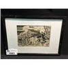 Image 1 : FRAMED ORIGINAL ART ARTIST UNKNOWN