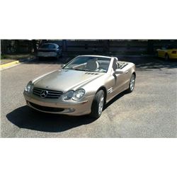 2003 MERCEDES BENZ SL500 AMG CONVERTIBLE