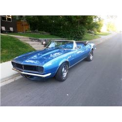 1:00 PM SATURDAY FEATURE!  1967 CHEVROLET CAMARO RALLY SPORT CONVERTIBLE