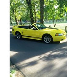 2001 FORD SVT COBRA MUSTANG CONVERTIBLE