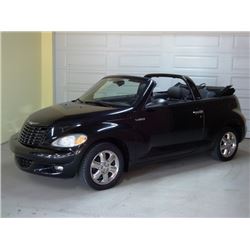 2005 PLYMOUTH PT CRUISER LOW MILEAGE CONVERTIBLE