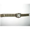 Image 2 : ITAILIAN STAMPED *BRONZO ITALIA*-MOTHER OF PEARL FACE LADIES WATCH LIKE NEW WITH METAL BAND!! WATCH