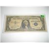 Image 1 : 1957 SERIES B RARE SILVER CERTIFICATE *STAR NOTE* $1.00 SERIAL # *02771576B. DOLLAR CAME OUT OF SAFE