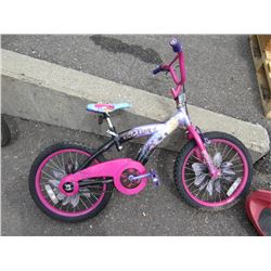 Girls Tinkerbell bike - used