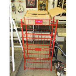 Product display shelf & box of sandwich wrap