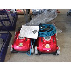2 Robotic pool cleaners - used