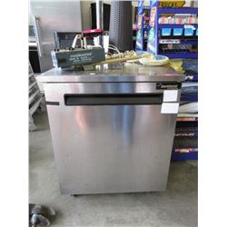 Delfield stainless steel commercial half fridge