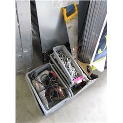 4 Containers of used tools