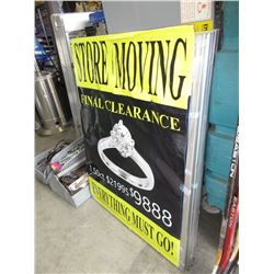 8 Aluminum frames - used